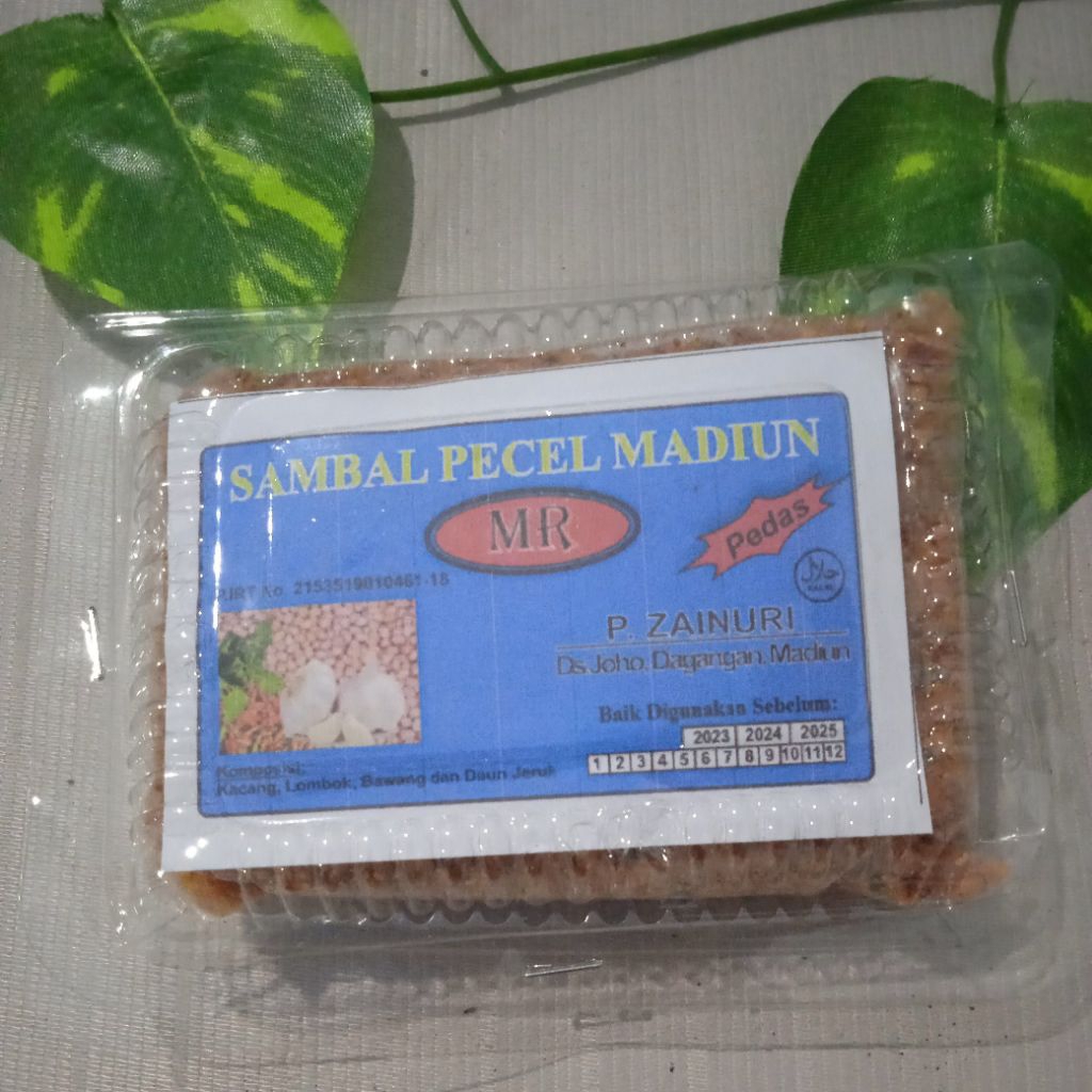 

Sambel Pecel Madiun Manunggale Roso (MR) varian pedas