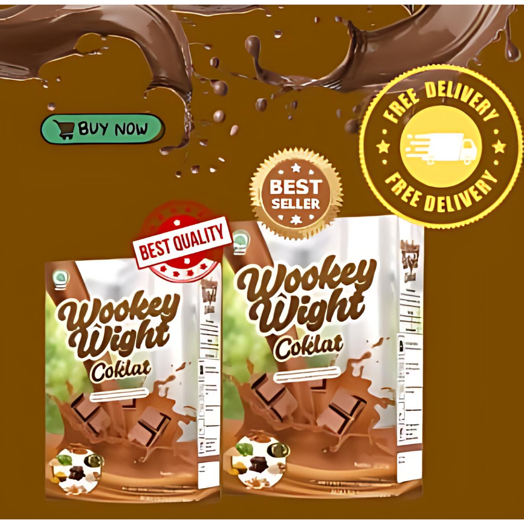 

2 BOX PAKET NUTRISI!!1 Wookey Weight Susu Penambah BB ORI 100% Ampuh