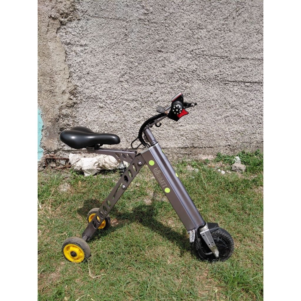 Sepeda Listrik Lipat Foldable Electrik Scooter Bicycle Second Model Z
