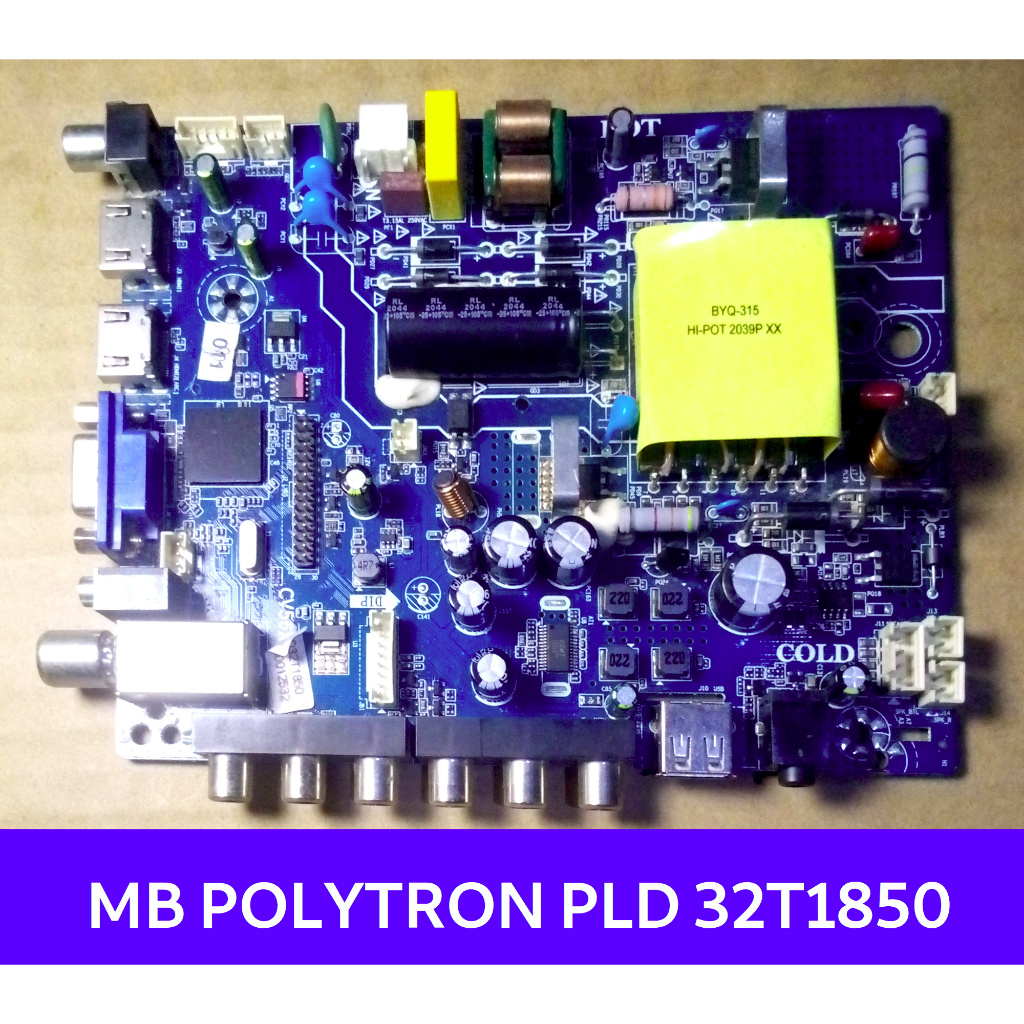 MB - Mainboard TV LED Polytron 32 Inch Type PLD 32T1850