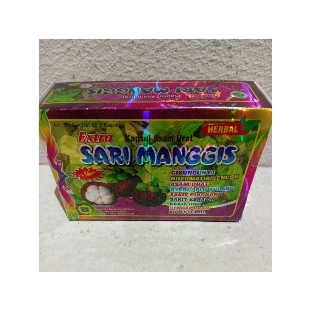 

Exstra Sari Manggis Kotak Isi 10@2kapsul Original