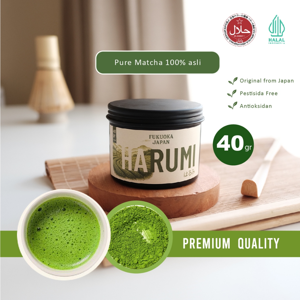 

House of Matcha - Pure Uji Matcha Powder 100% Green Tea / Bubuk Matcha Murni Premium Grade