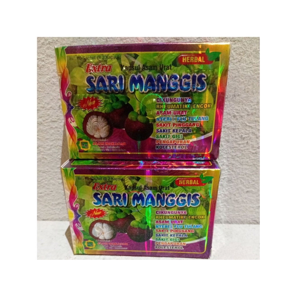 

Herbal Exstra Sari Manggis Kotak 10 Asli