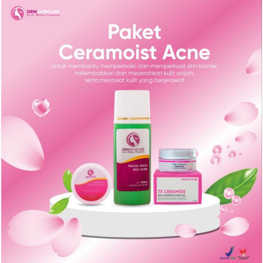 DRWSKINCARE-PAKET CERAMOIST ACNE DRWSKINCARE