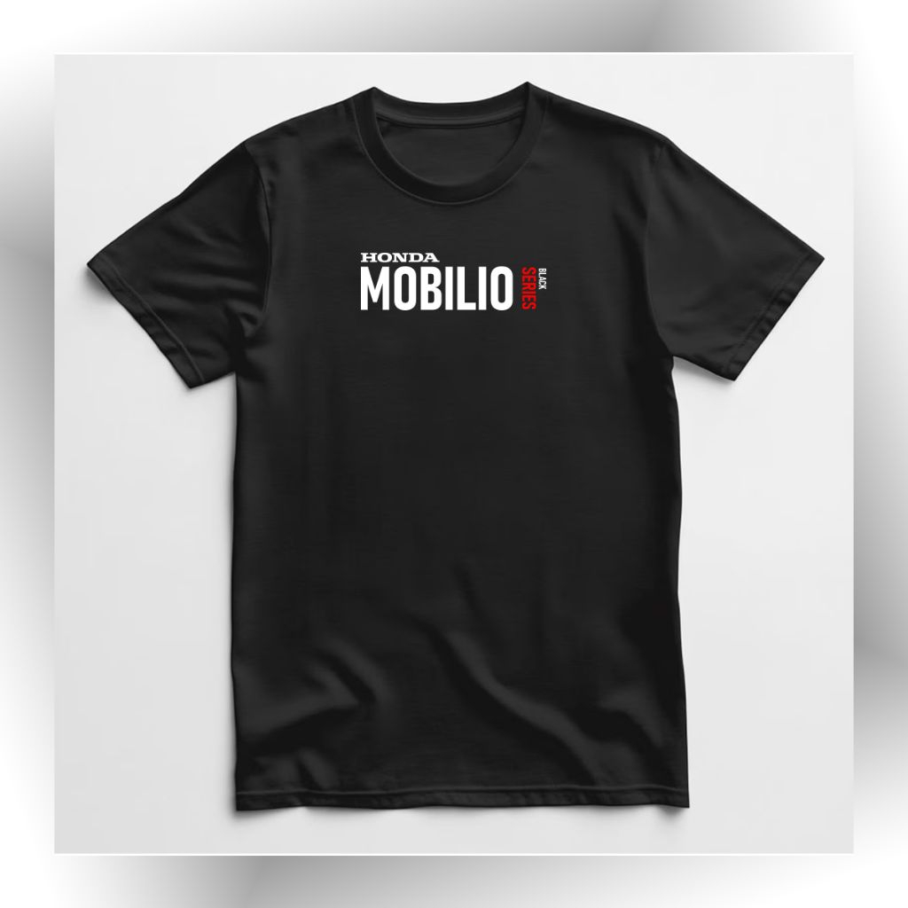 kaos tsrit pria wanita gbr mobil Mobilio katun combat original