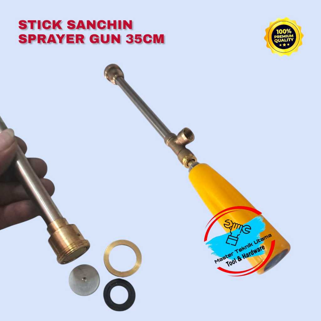 MAZAKI Stick Sprayer Gun 30cm 35cm / Stik Pompa Air Jet Steam Model Sanchin / Stik Pompa Air Untuk C