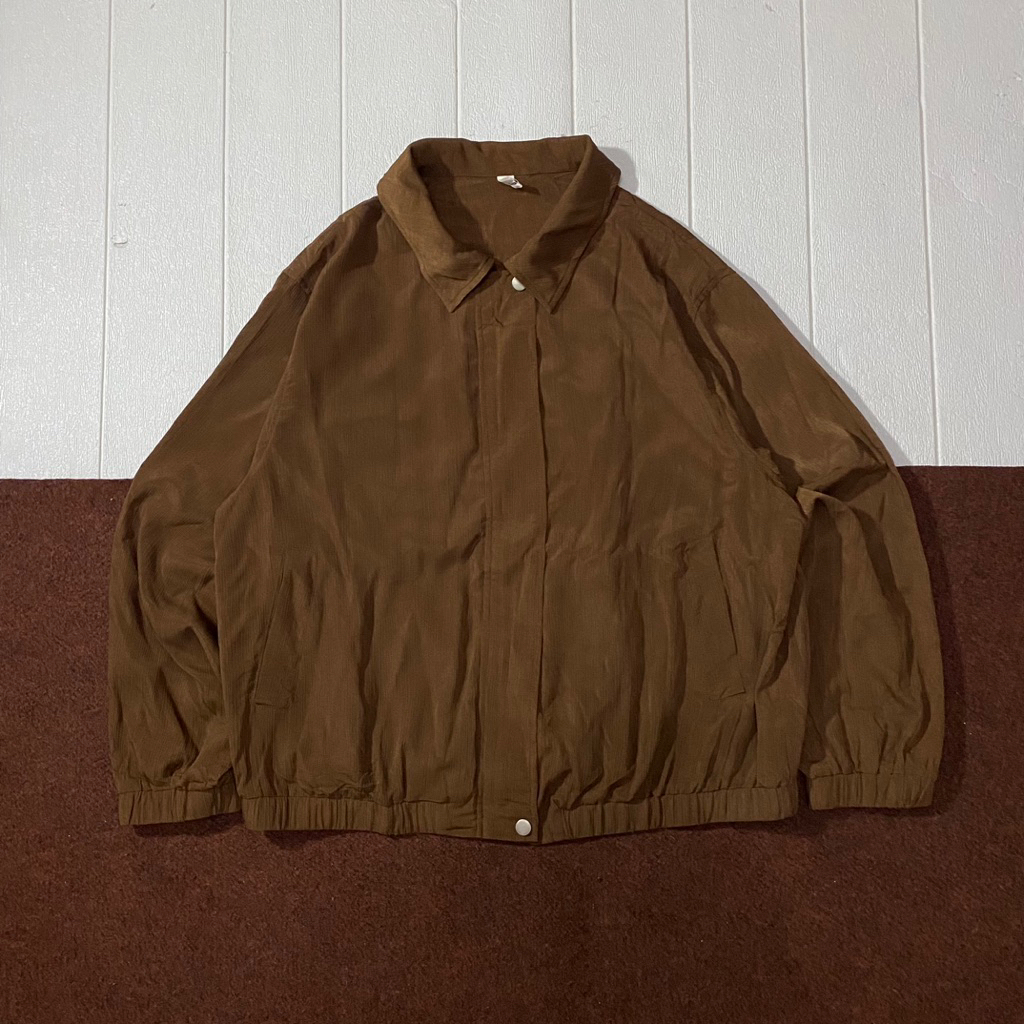 jaket casual vtg romi story size L (boxy)