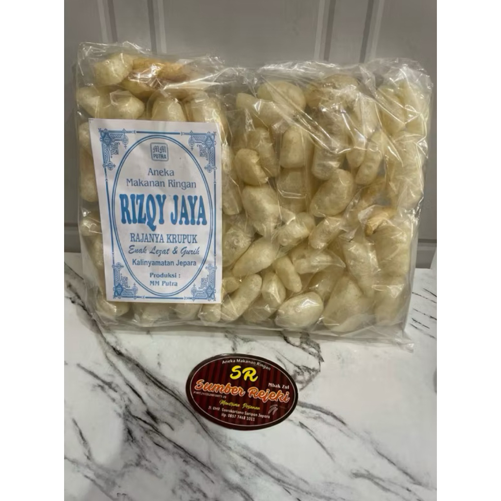 

KRUPUK RAMBAK RIZQI JAYA ISI 20 bungkus