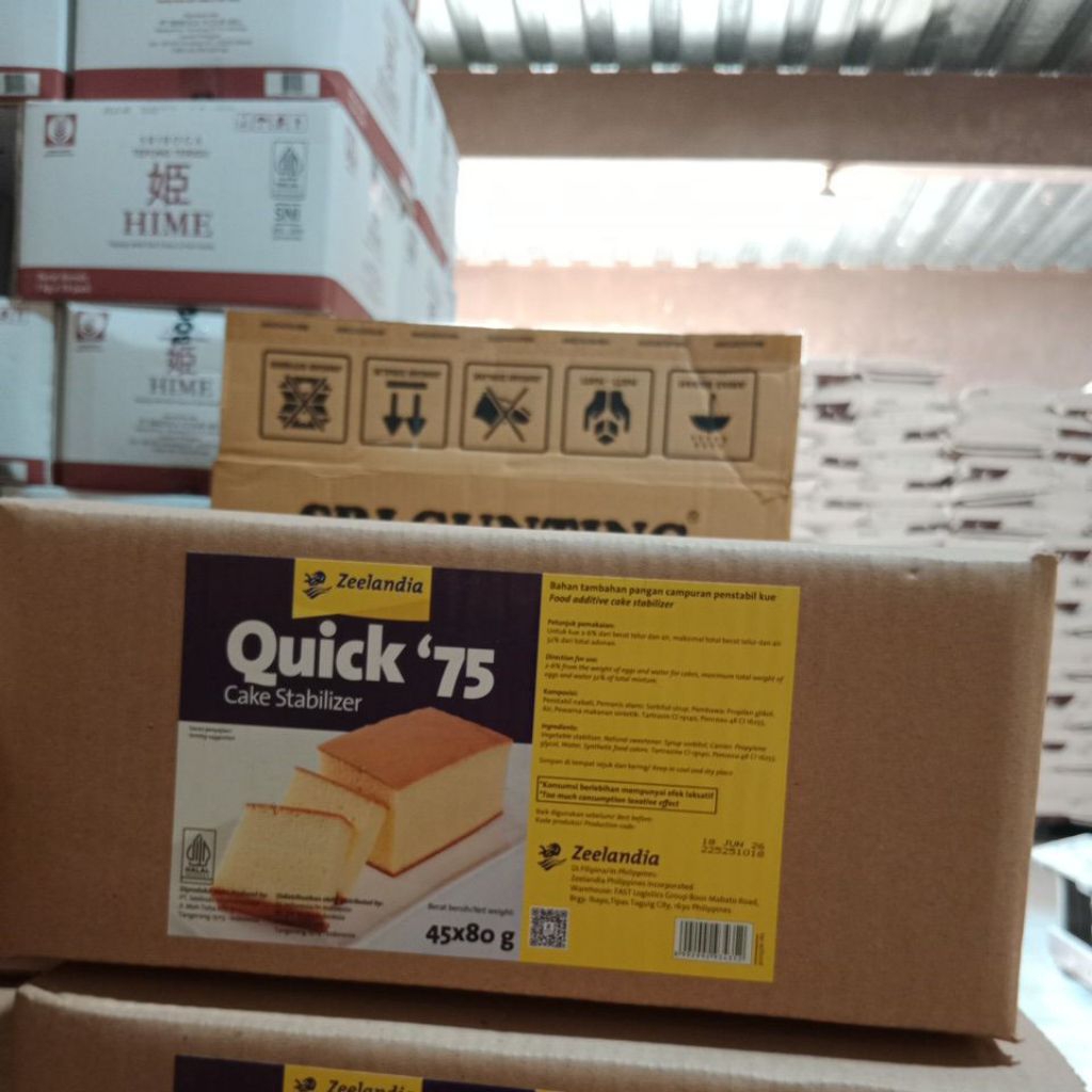 

zeelandia quick 75 uk 45 x 80 g / karton