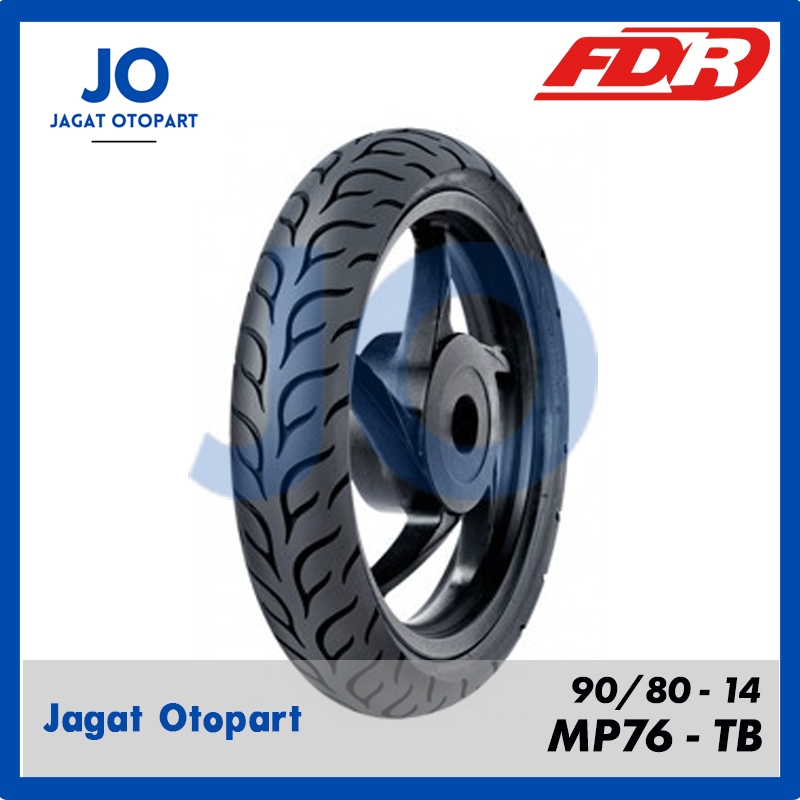 JAGAT Ban motor matic Soft compound FDR Sport MP76 MP 76 90 80 14 Tubeless