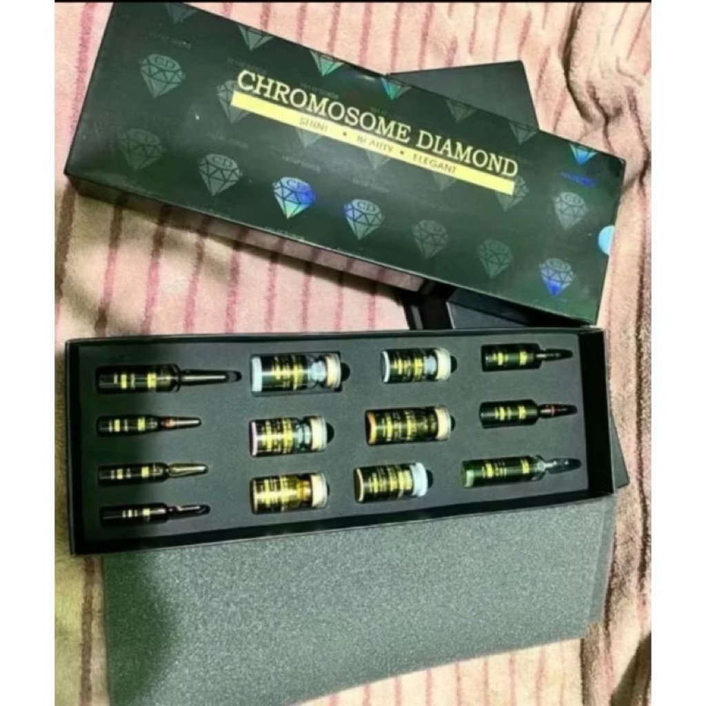 chromosome / kromosom diamond  (BERHOLOGRAM DIAMOND)100% original