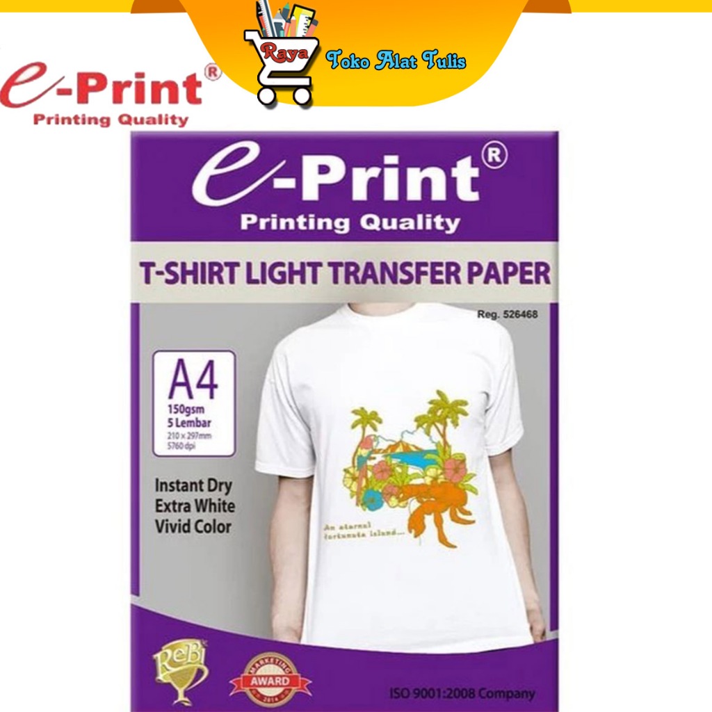 

e-Print T-Shirt Transfer Paper Light A4