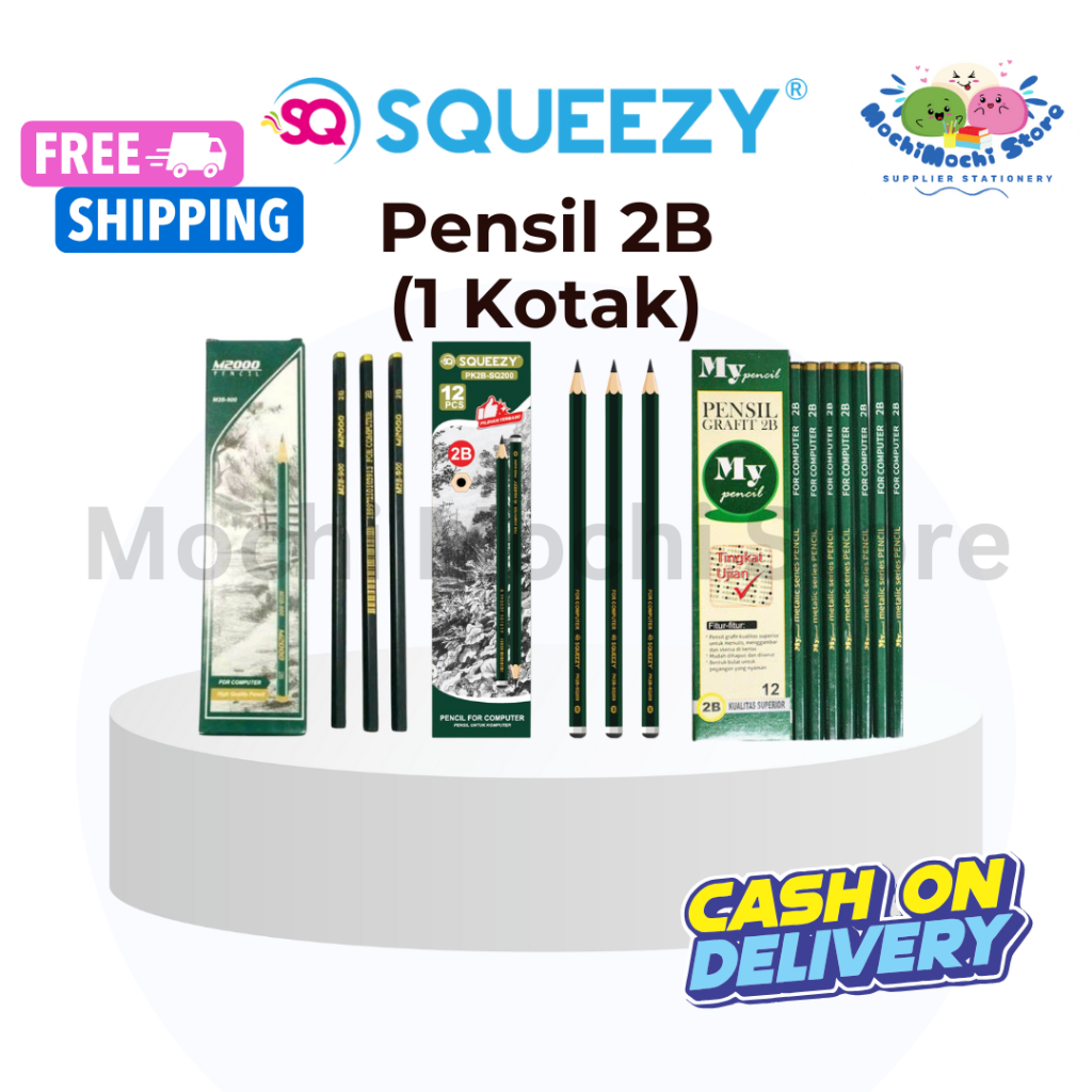 

HARGA GROSIR PER KOTAK/12 PCS PER KOTAK/12 PCS Pensil 2B Komputer | Pencil 2B For Computer | Pensil Raut | Pensil Raut Murah | Pensil M2000 | Pensil PK2B-SQ200 | Pensil MPC-MY PENSIL Stationery