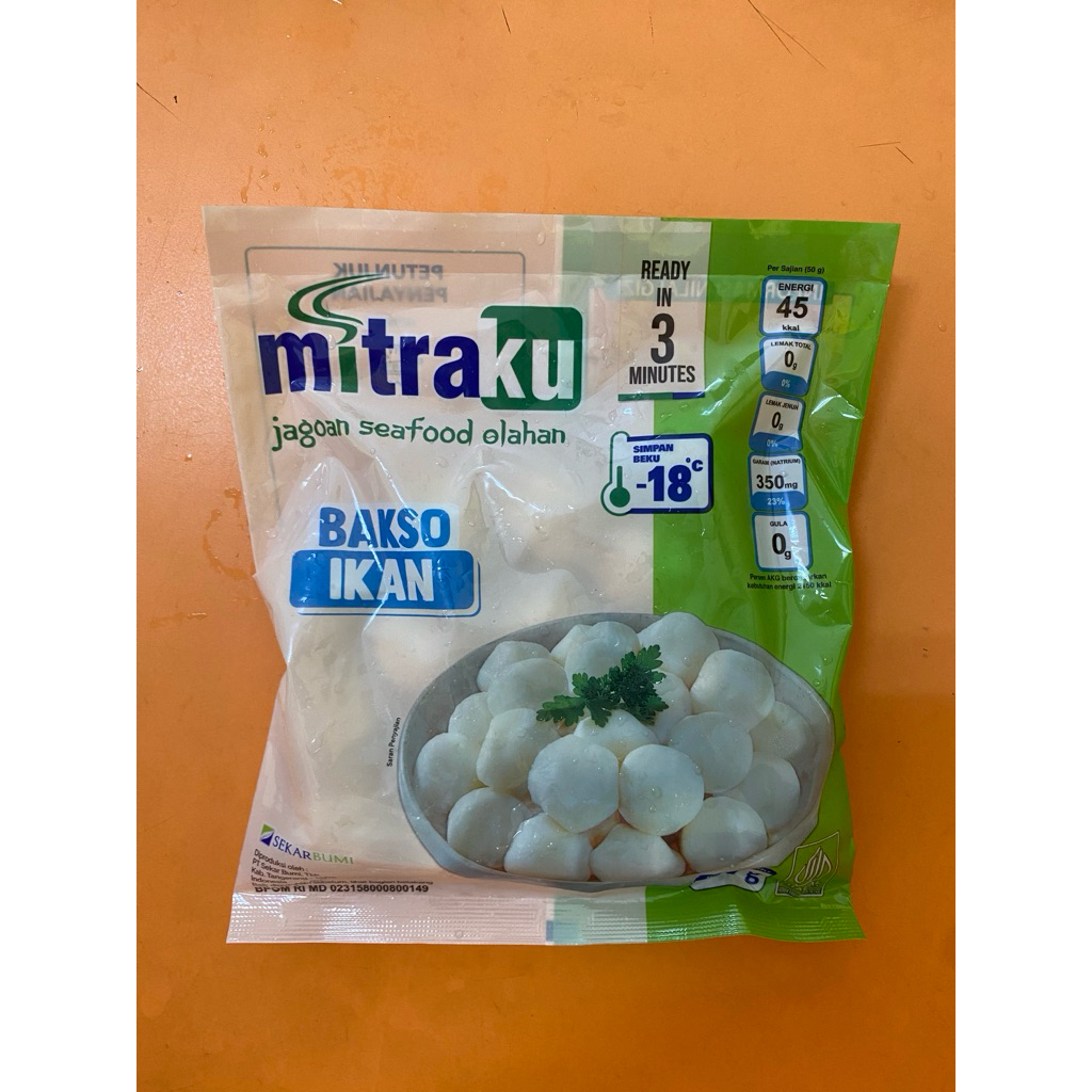 

Mitraku bakso ikan 200gr