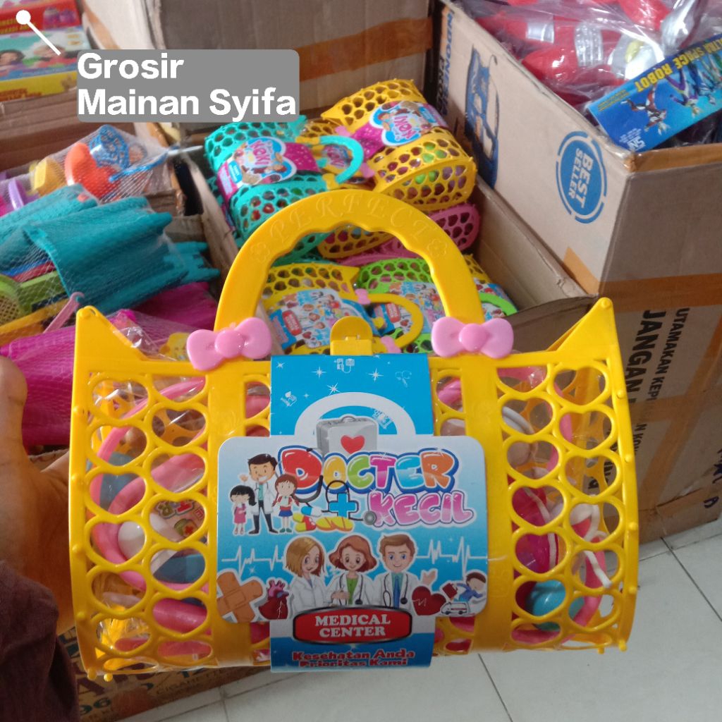 Mainan Tas Masakan / Tas Dokter Dokteran / Mainan Murah