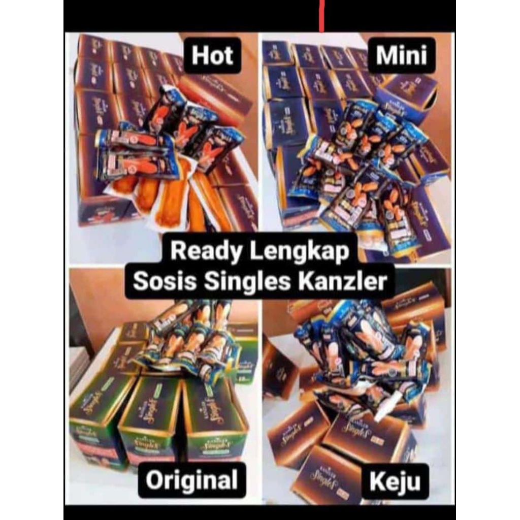 

Sosis kanzler 65gram 1box isi 12pcs
