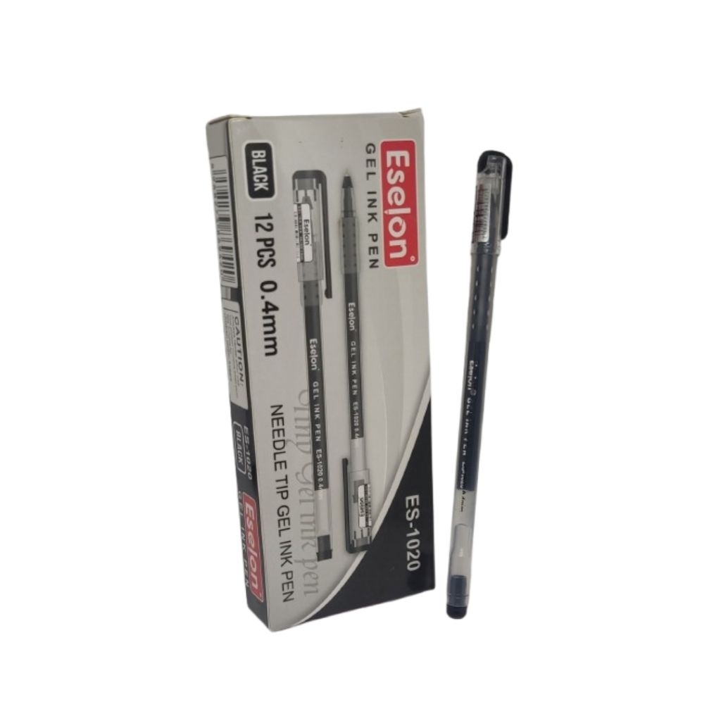 

(1pcs) Pulpen Gel Eselon 0.4mm / 1 Pcs Pulpen GeIESELON ES-1020