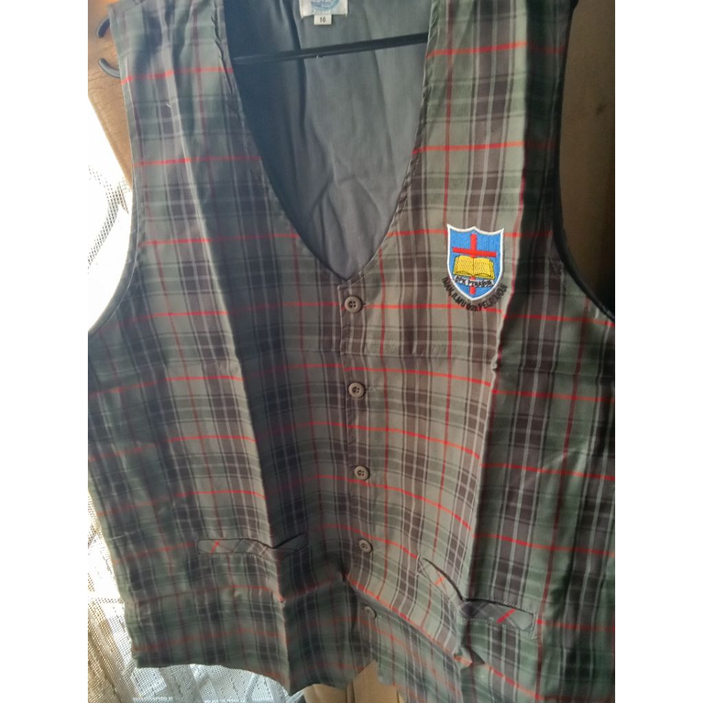Rompi Seragam SMA Bpk Penabur (Baru) Jumbo Uk. 15,5