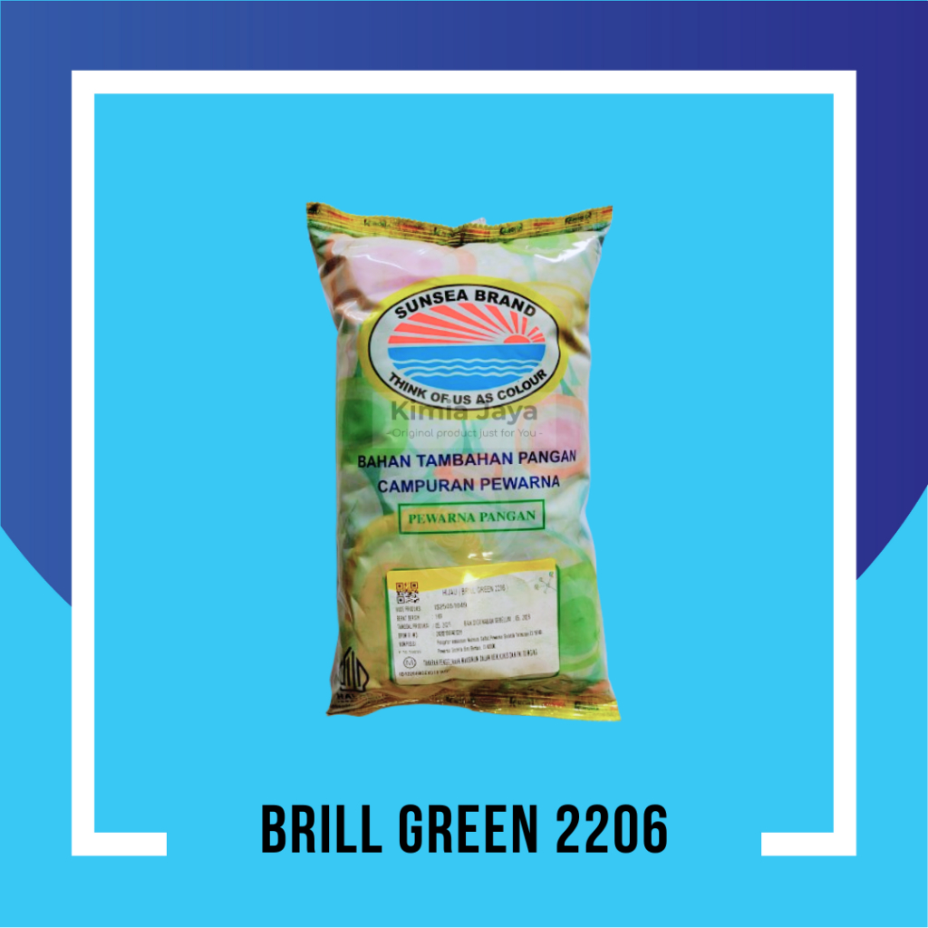 

Pewarna Makanan Hijau Brill Green 2206 1 KG