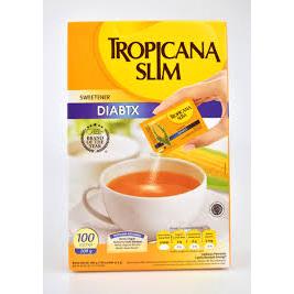 

Tropicana Slim Sweetener Diabtx 100% 25 SACHET