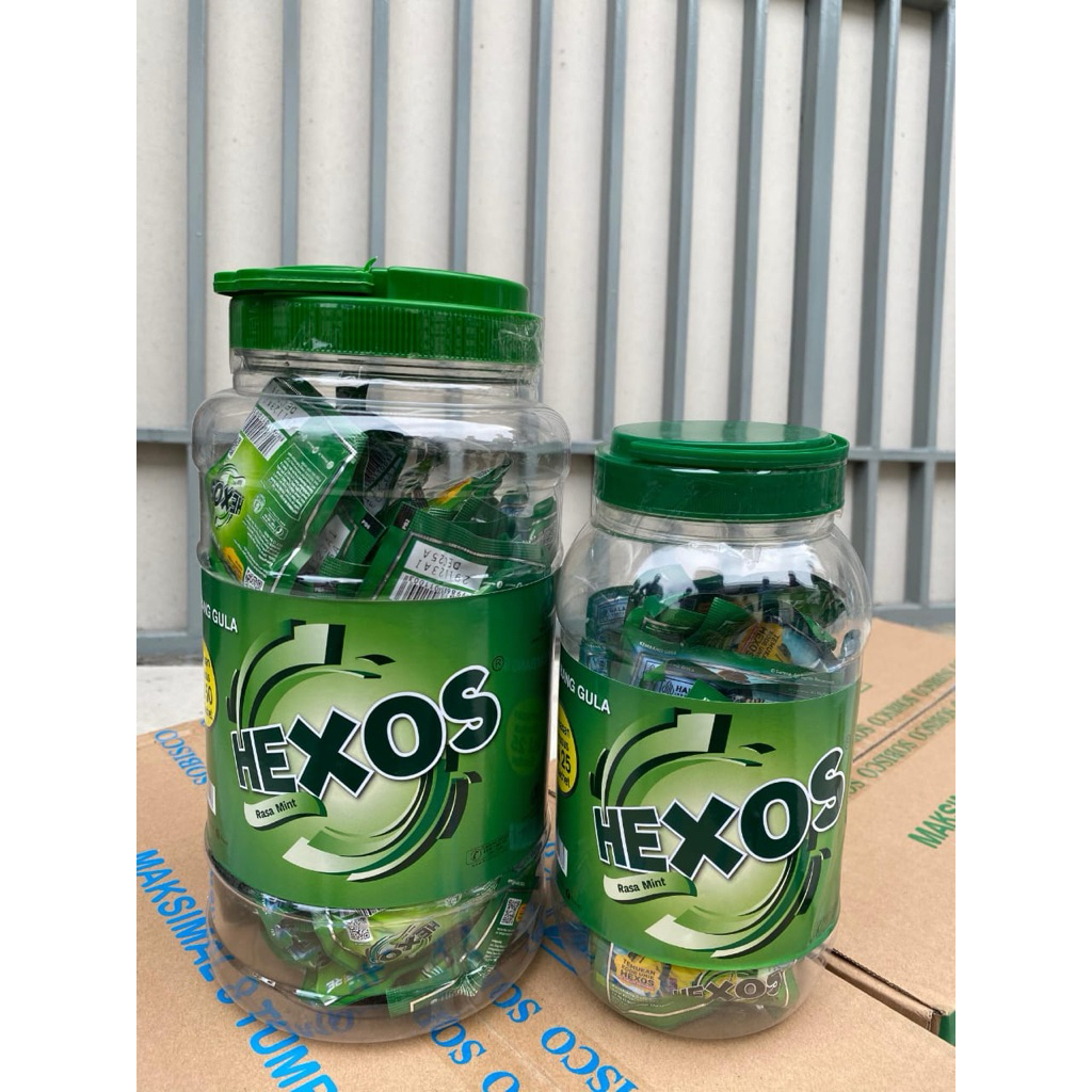 

HEXOS - Permen Rasa MINT Pelega Tenggorokan - 1 Sachet isi 5 Butir