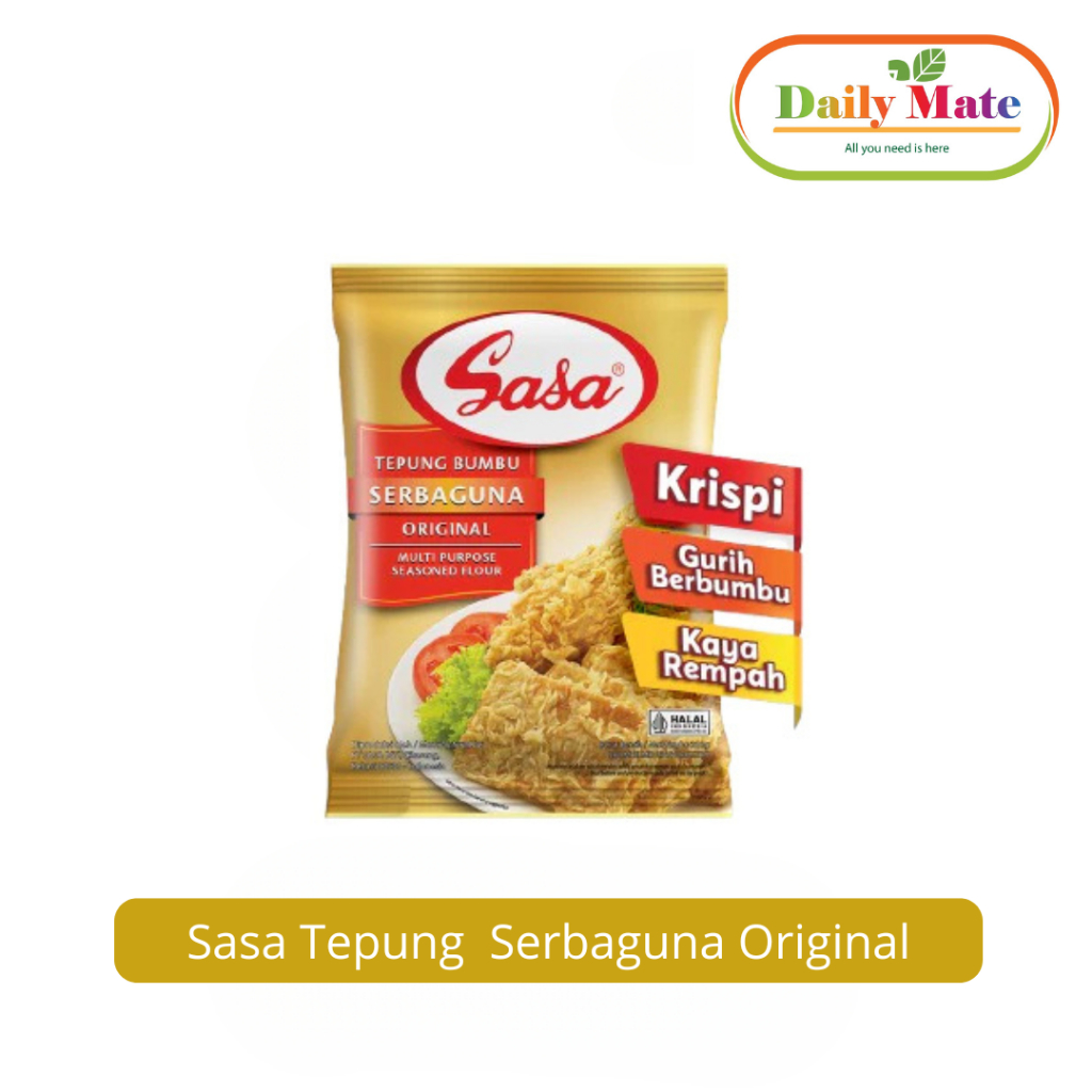 

Sasa Tepung Bumbu Serbaguna 210gr/Tepung Krispi/Sasa