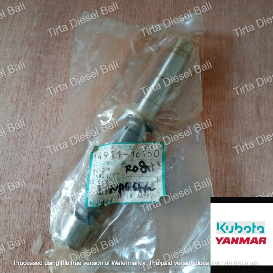 KUBOTA CAMSHAFT NOKEN AS RD 85 (OLD) model lama 14911-16150 ORIGINAL