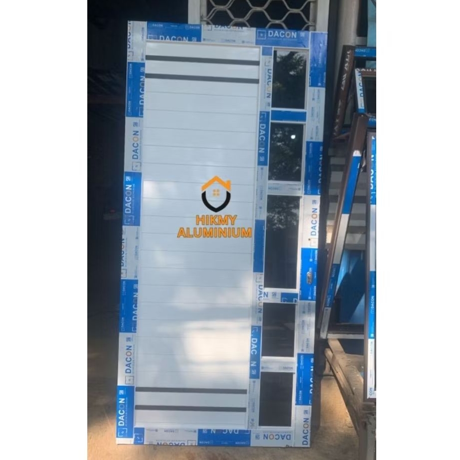 SET KUSEN 3" + PINTU ALUMINIUM SPANDREL DOUBLE BISA CUSTOM [FREE PACKING KAYU]