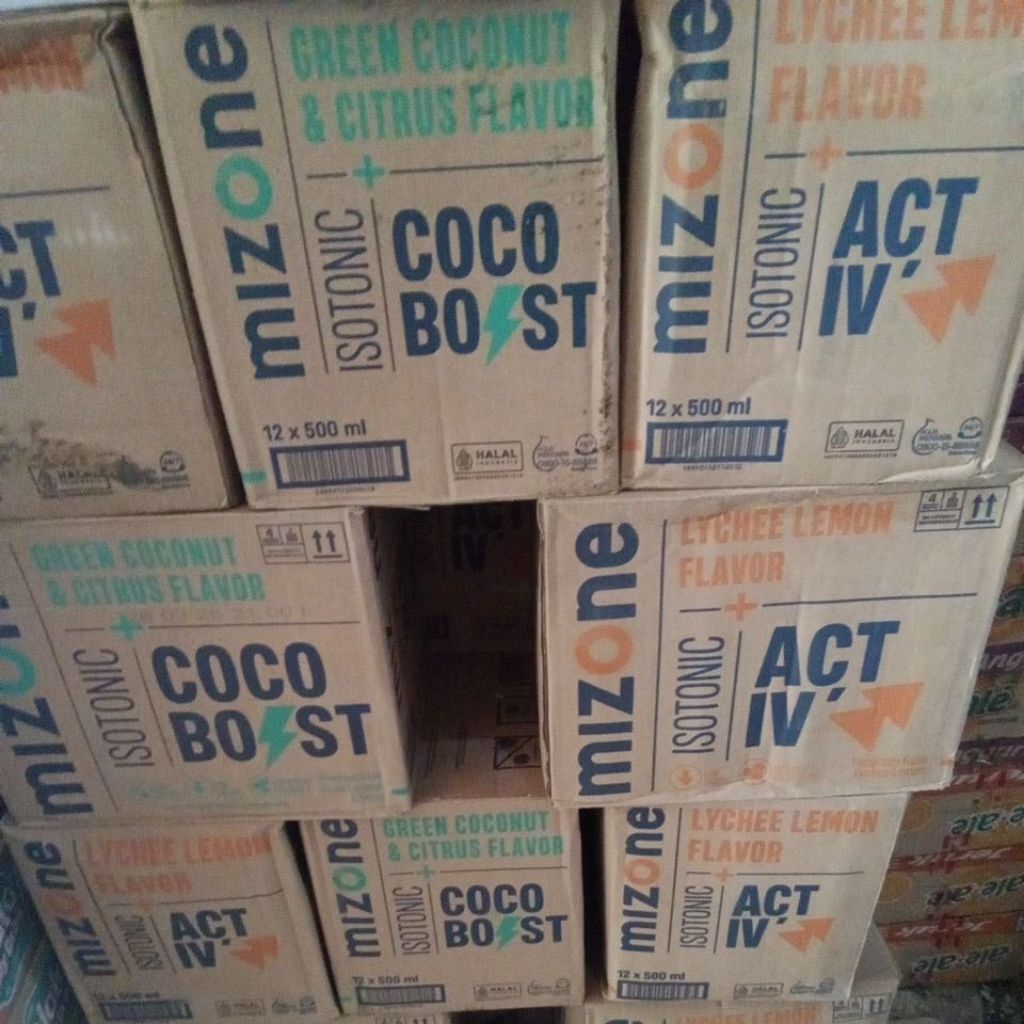 

Minuman Mizone 12 X 500ML