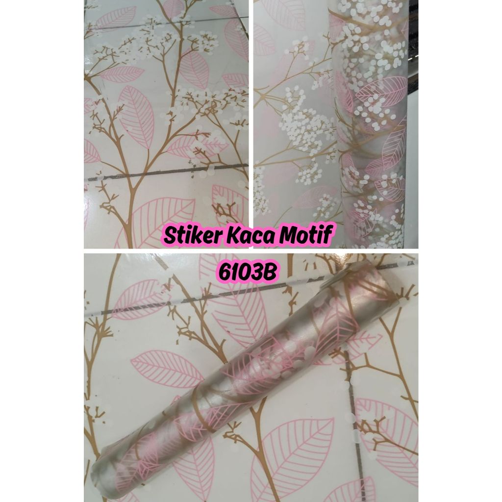 Stiker Kaca Sandblast 6103B - Stiker Kaca Jendela Kantor