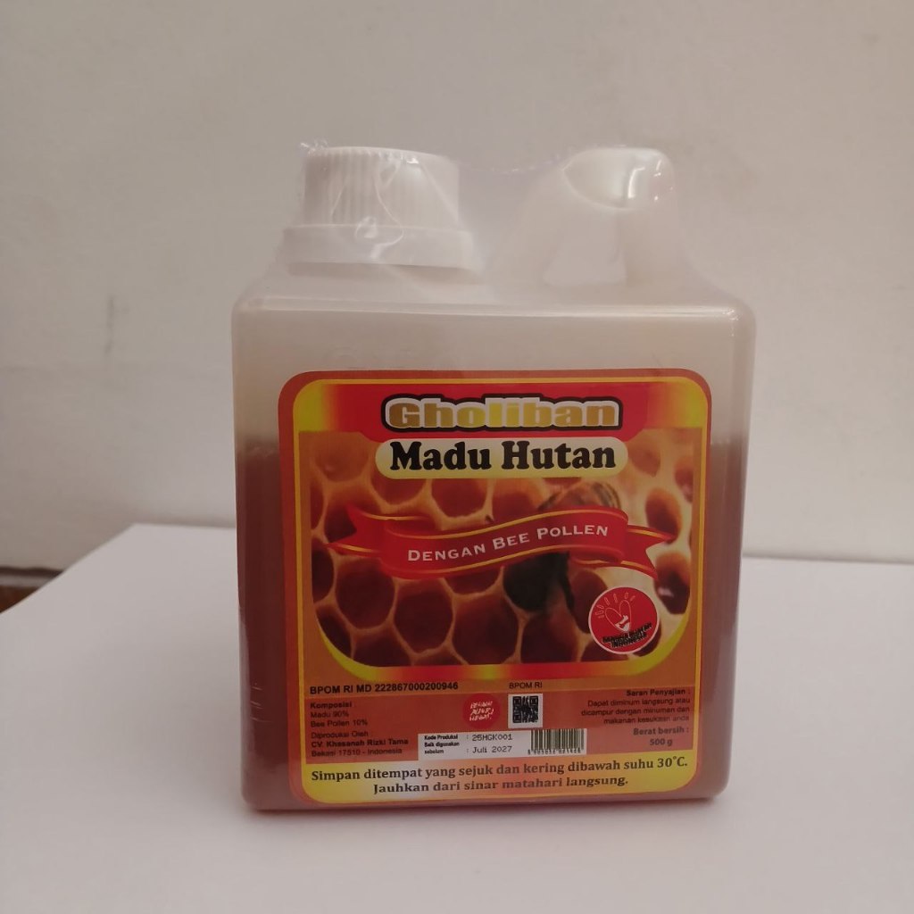 

Gholiban Madu Hitam Murni Asli 100% Membantu Menjaga Daya Tahan Tubuh Isi 500 gram