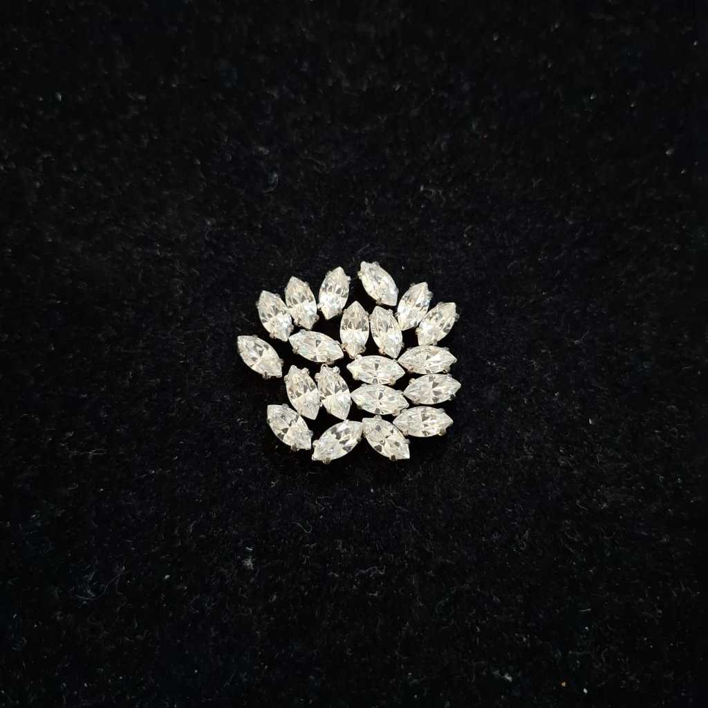 Swarovski 4200 Cangkang Daun Payet Kristal Crystal 10mm x 5mm Original (isi 10pcs)