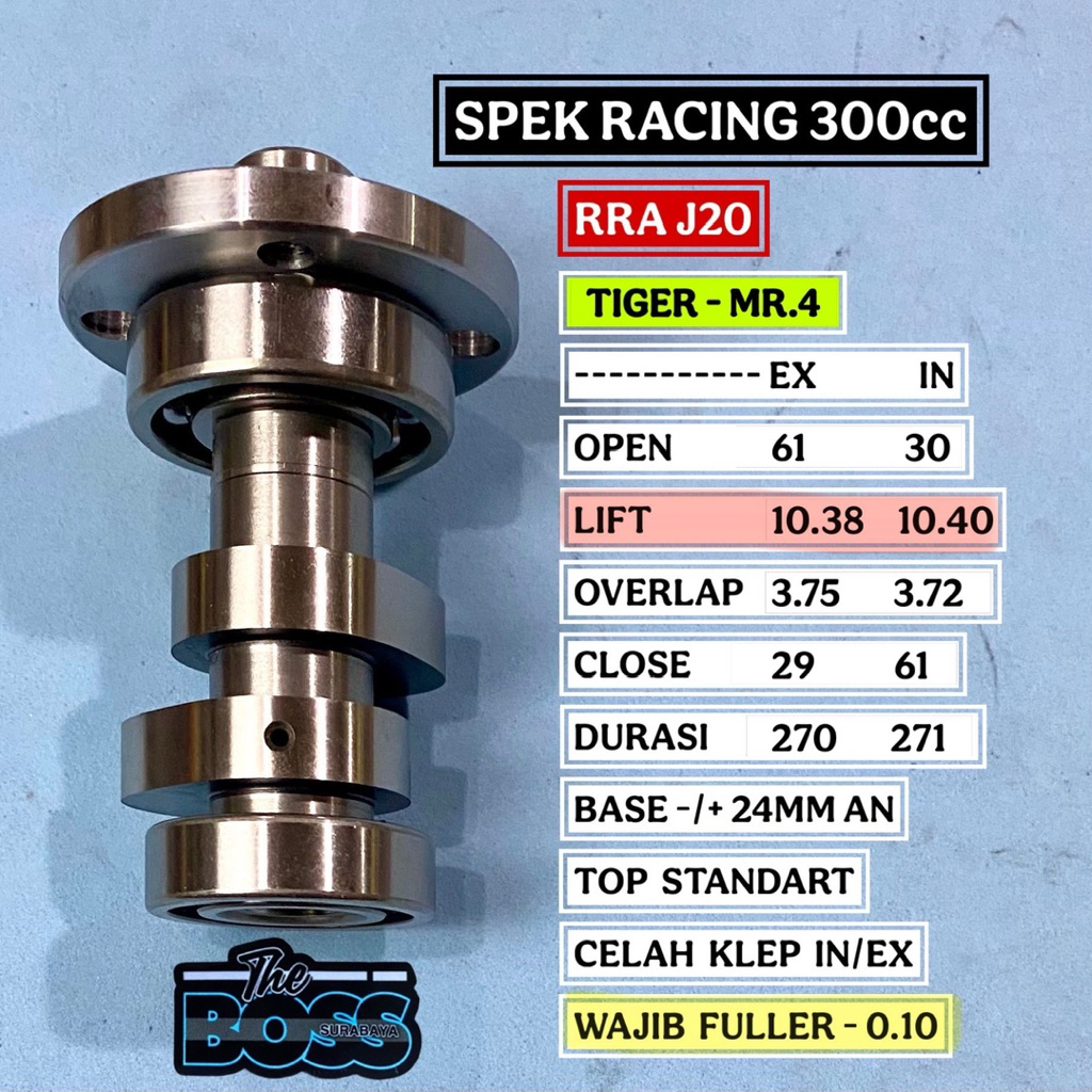 NOKEN AS TIGER RACING NOKEN AS TIGER 300cc ROLLER