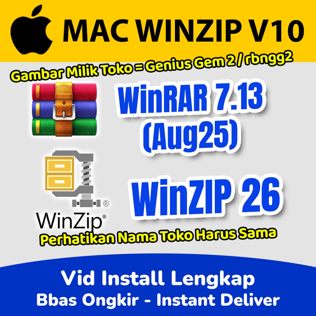 WinRAR WinZIP WIN MAC Full Version Terupdate