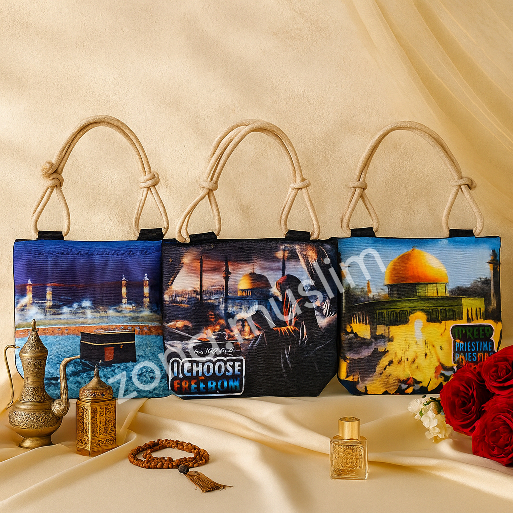 TOTEBAG TALI SUMBU BESAR MOTIF RANDOM / TAS WANITA