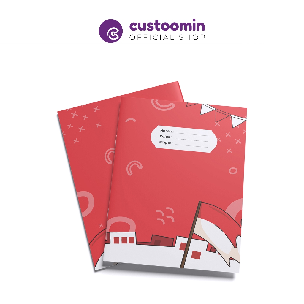 

Sampul Buku #Tema Kemerdekaan (Uk 30x40 cm) - Sampul B5 dan A5 - Sampul Buku Estetik - Korean Style