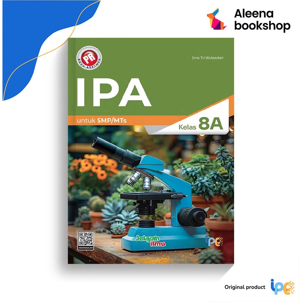 Buku PR IPA (Ilmu Pengetahuan Alam) SMP Kelas 8A Semester Ganjil Kurikulum Merdeka - Intan Pariwara