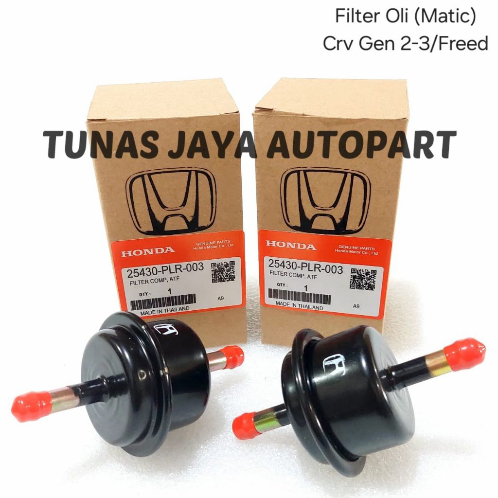 FILTER OLI / SARINGAN OLI HONDA CRV GEN 2-3 FREED MATIC ORIGINAL 25430-PLR-003