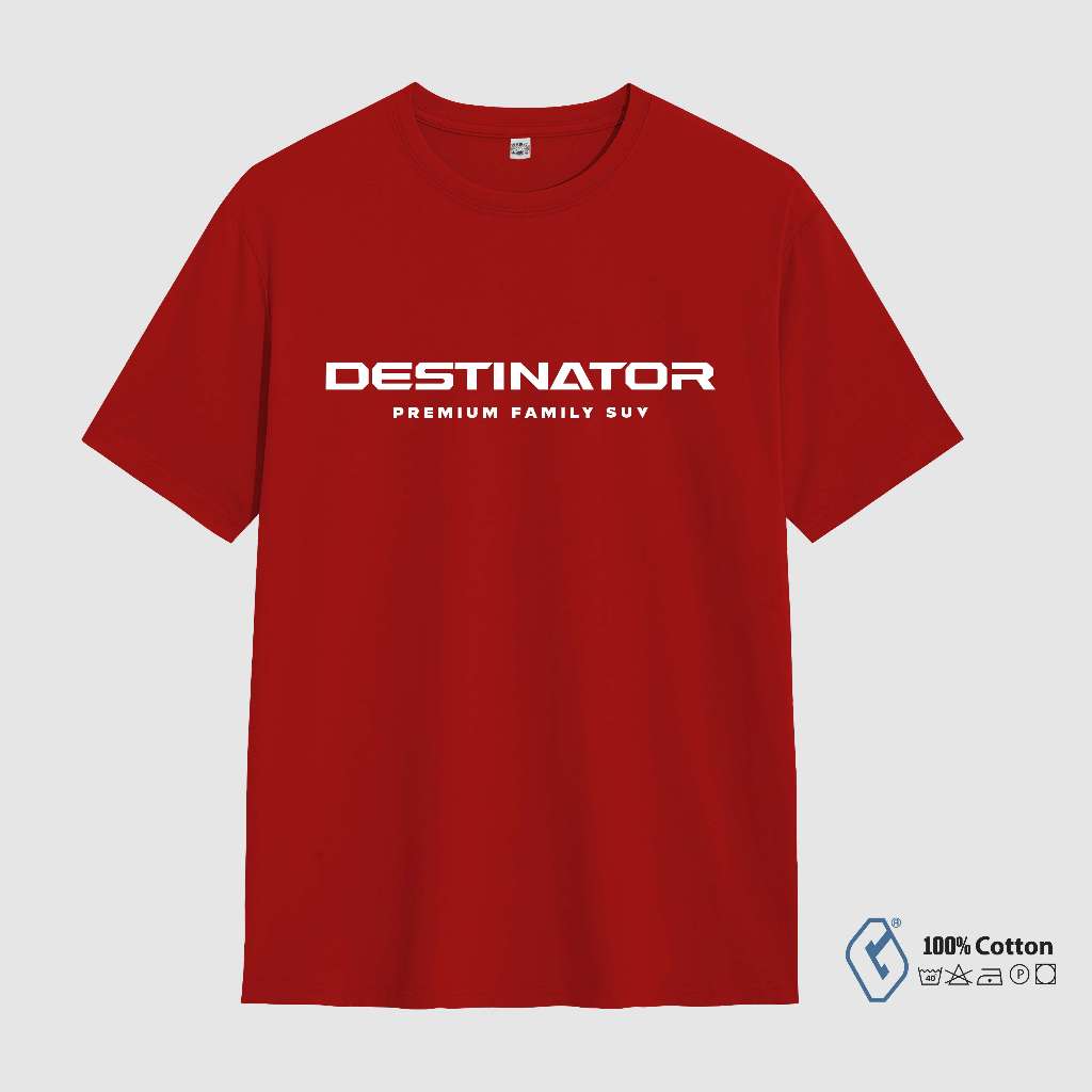 Kaos distro destinator mitsubishi / baju destinator mitsubishi new