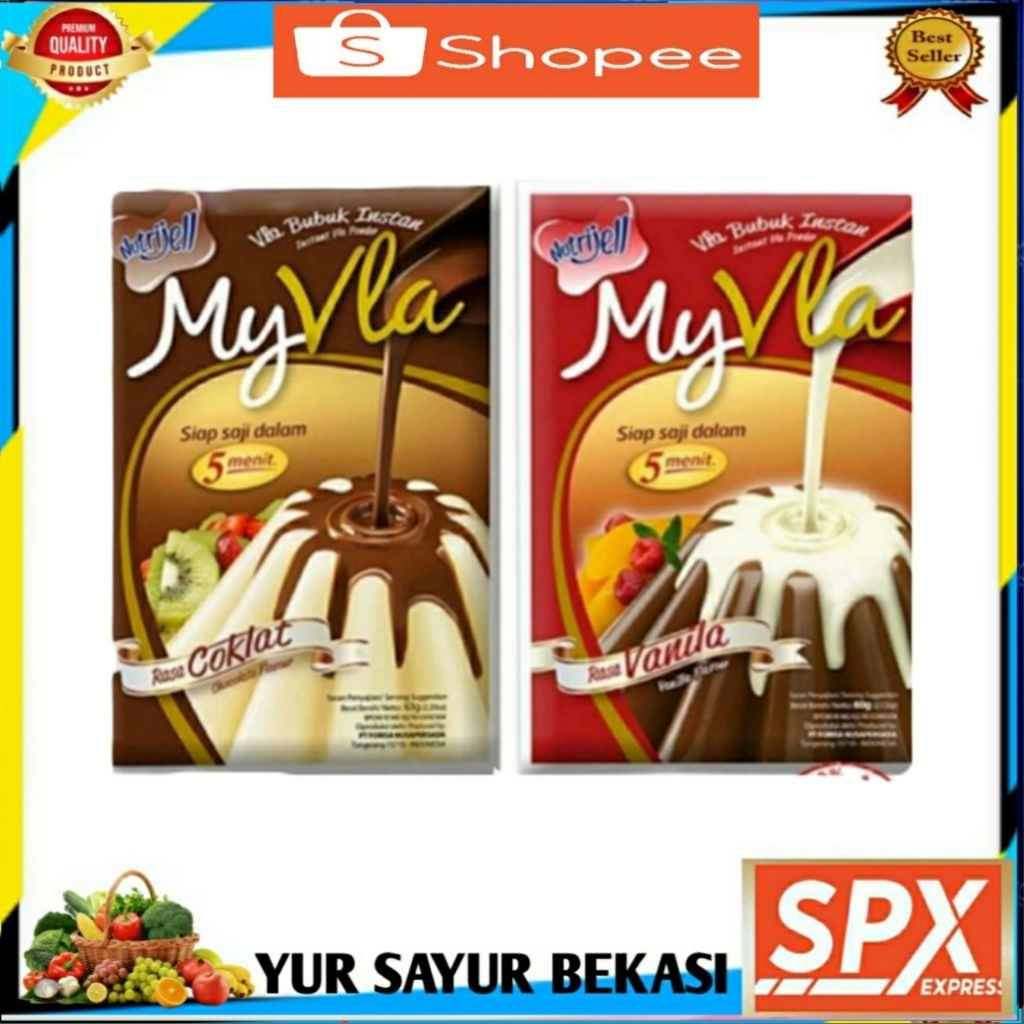 

My Vla Vanilla/Coklat Bubuk Instan 60gr.