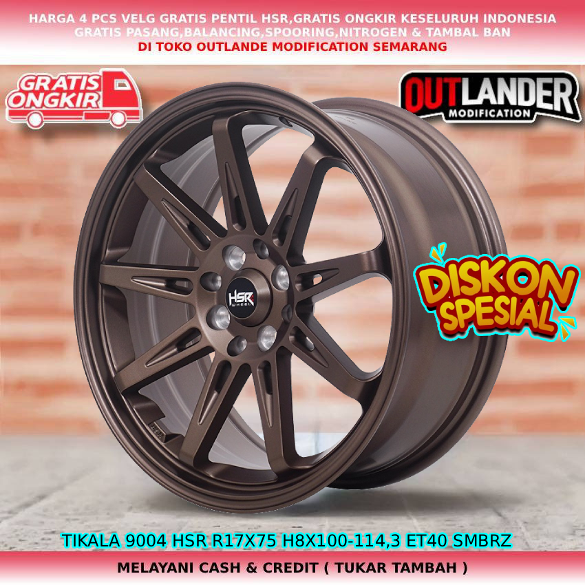 velg racing hsr velg r17 untuk mobil xenia veloz avanza livina panther dll hsr tikala r17