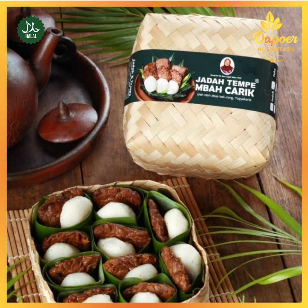 Jadah Uli Tempe Tahu Bacem Frozen Mbah Carik Asli Khas Jogja enak dan legit