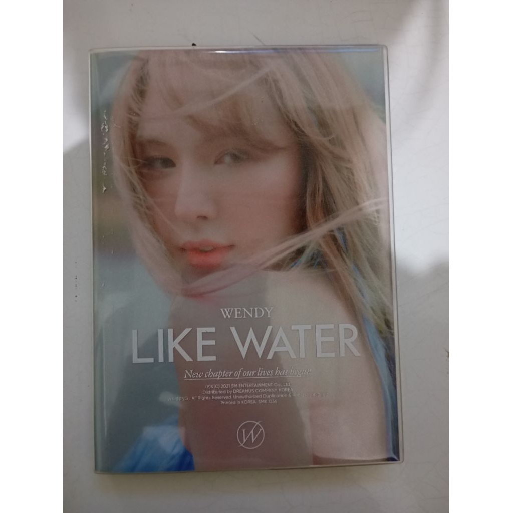 Album wendy like water PRELOVED BACA DESKRIPSI album only