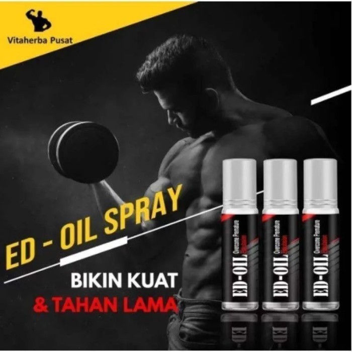 ED OIL obat herbal oles pria kuat asli 100% obat kuat pria tahan lama oles permanen stamina pria per