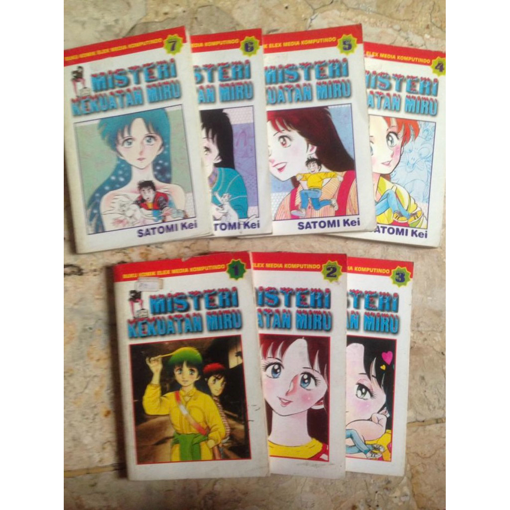 Misteri Kekuatan Miru(Satomi Kei). Komik Elex
