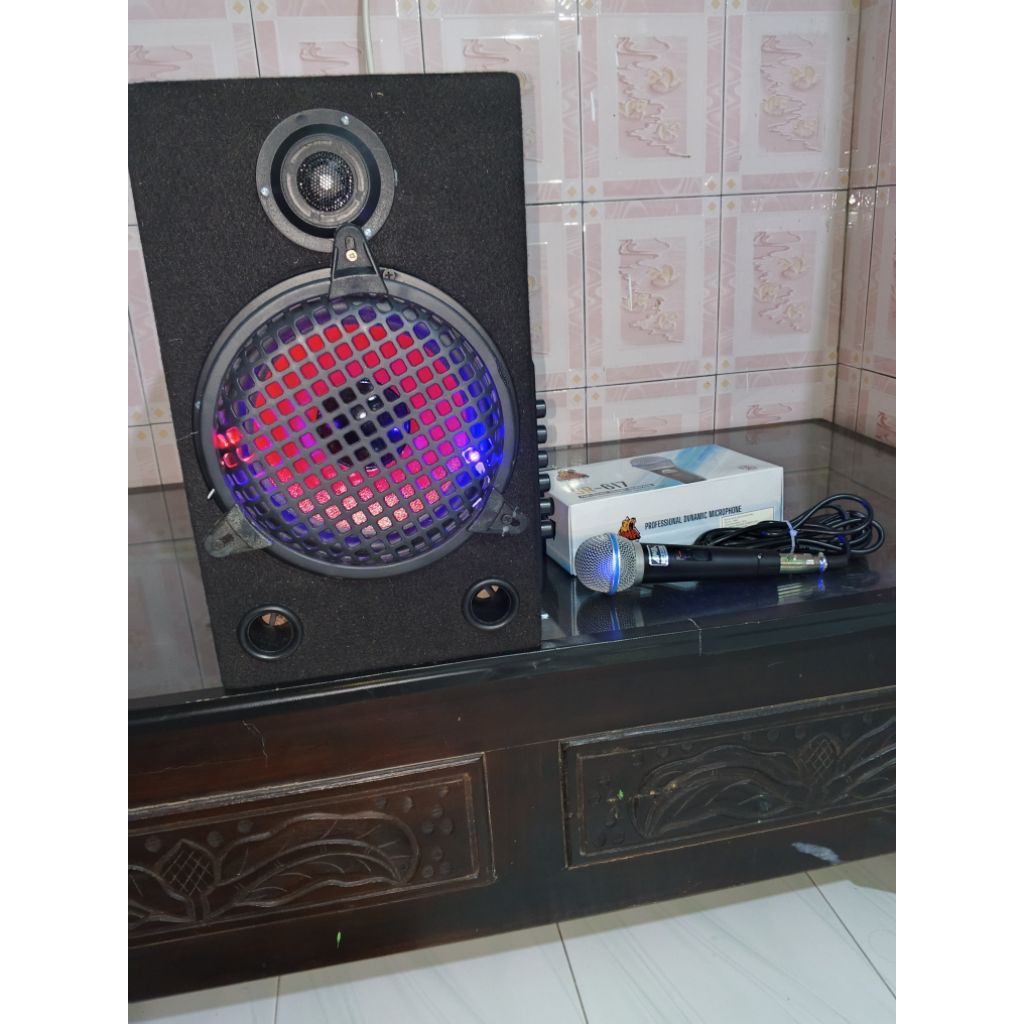 speaker aktif 8 inch plus mic