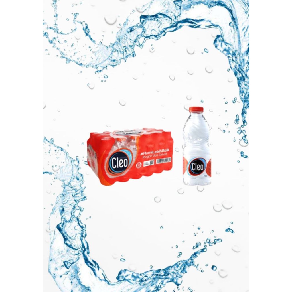 

Cleo Air Botol Smart Pack 220 ml ( 1 pack isi 24 botol )