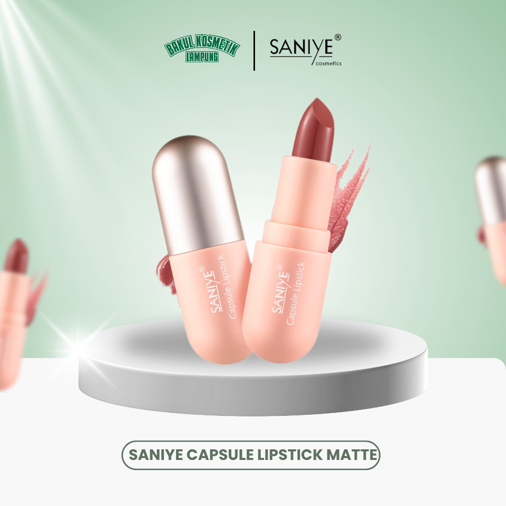 Saniye Kapsul Lipstik Matte Velvet Tahan Air