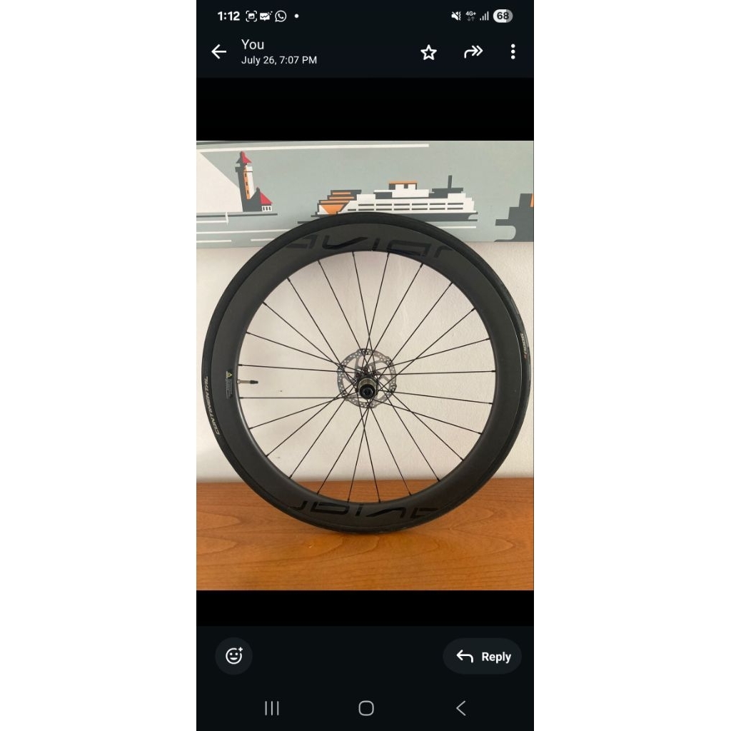 Wheelset Avian 50mm