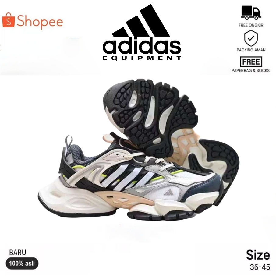 Sepatu Lari Kasual Adidas XLG RUNNER DELUXE untuk Pria / Kualitas Baik